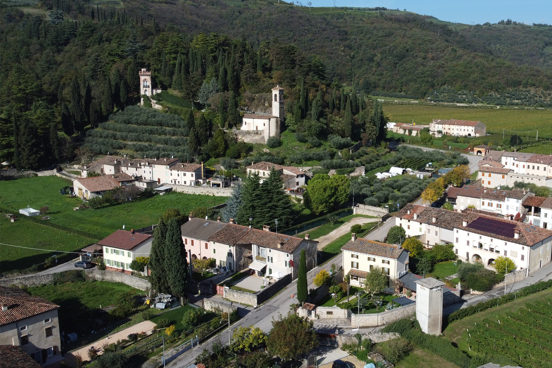 Marcemigo (Tregnago) vista aerea